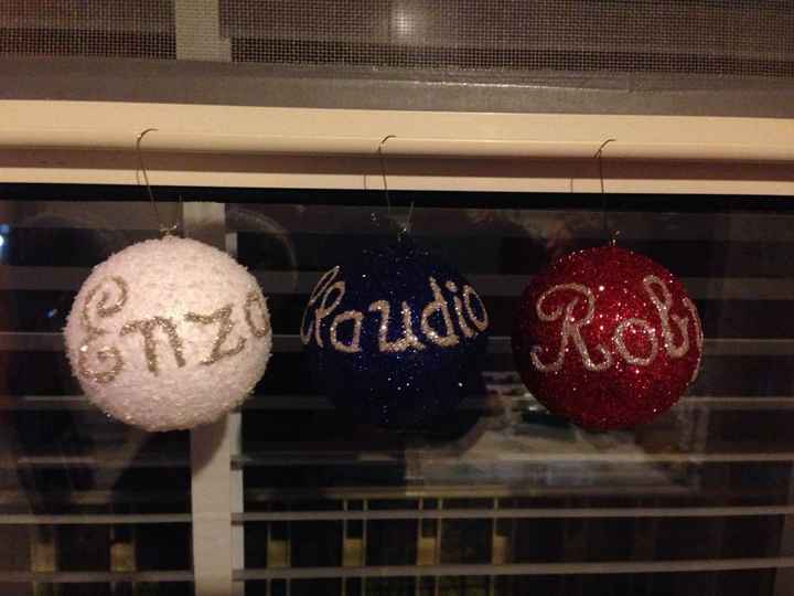 Un idea per i segna posti spose del mese di dicembre  - 4