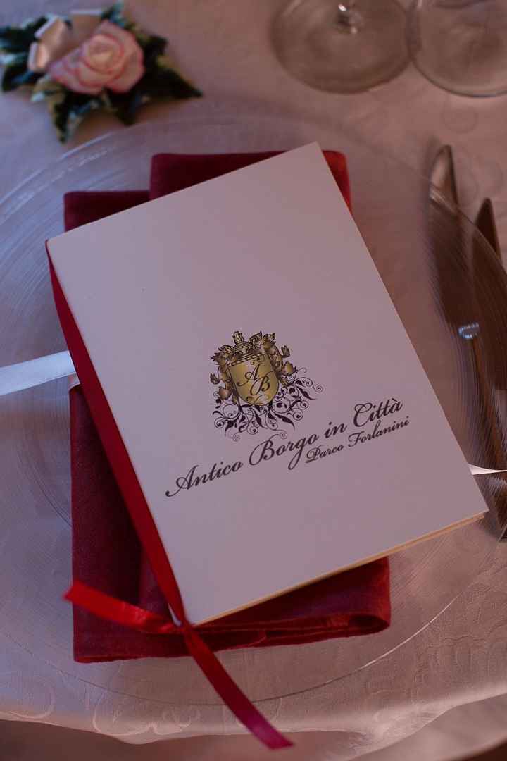 menù pranzo