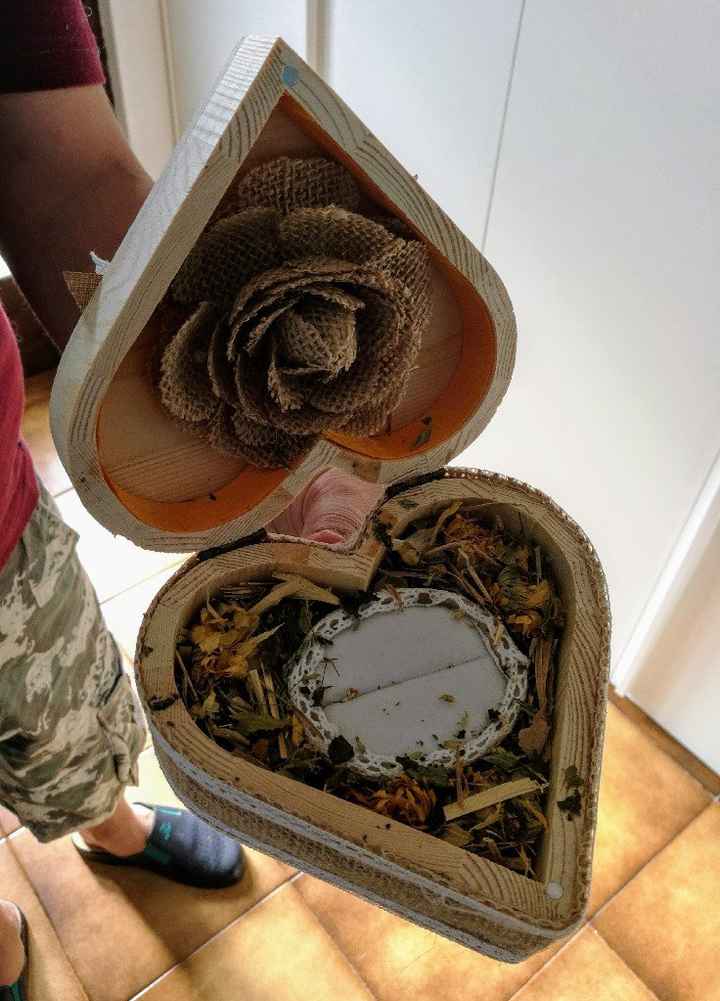 Scatola porta fedi - 1