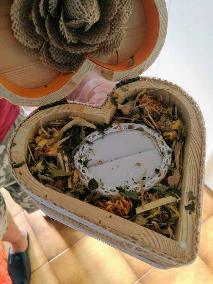 Scatola porta fedi - 2