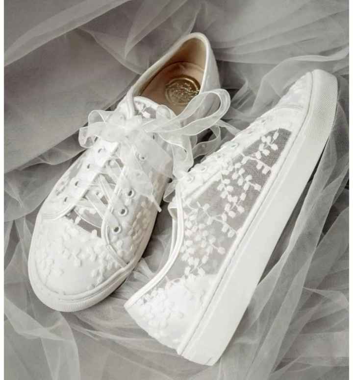 Scarpe da sposa per piedi piatti - 2