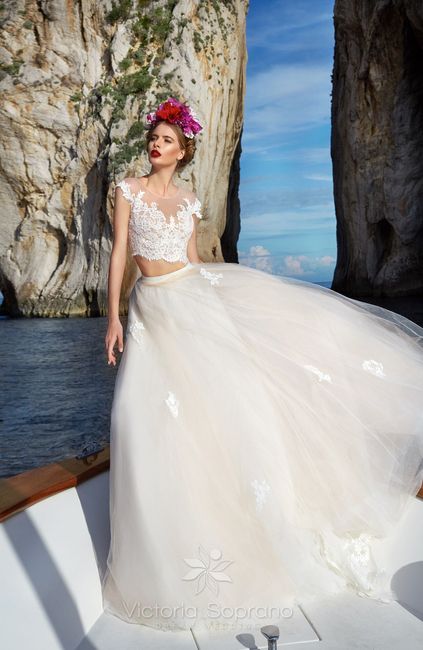 Abito da sposa: due pezzi 4