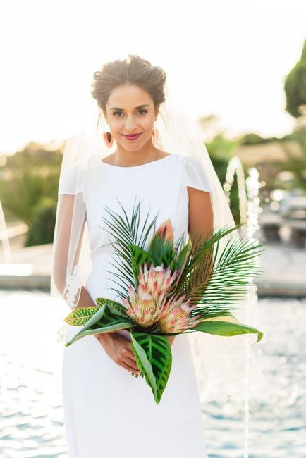 Un matrimonio con fiori tropicali - 14