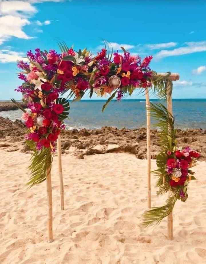 Un matrimonio con fiori tropicali - 5