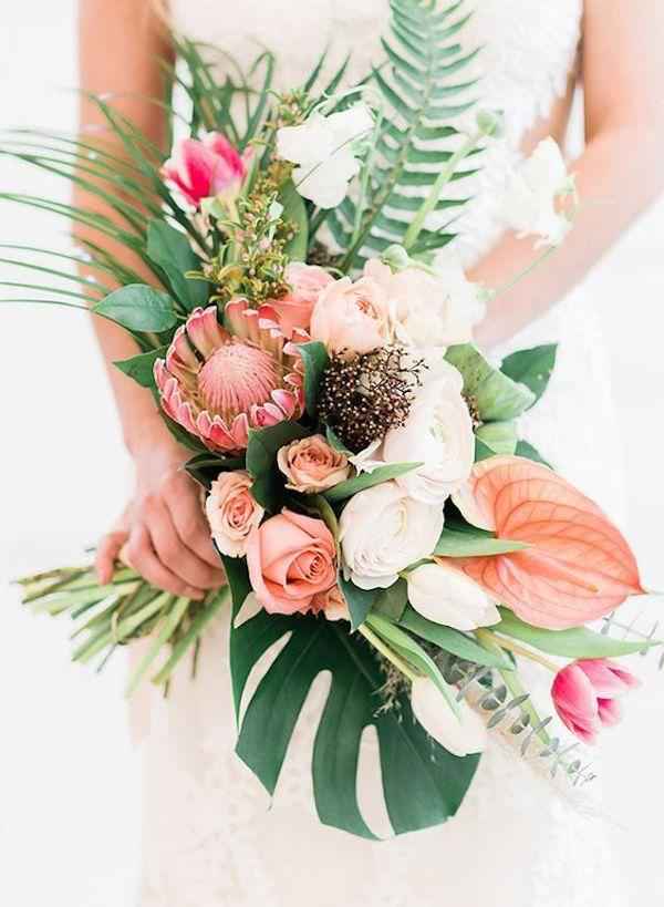 Un matrimonio con fiori tropicali - 11