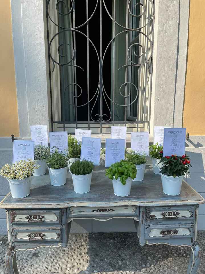 Cartoncini per tableau mariage 🌿 - 2