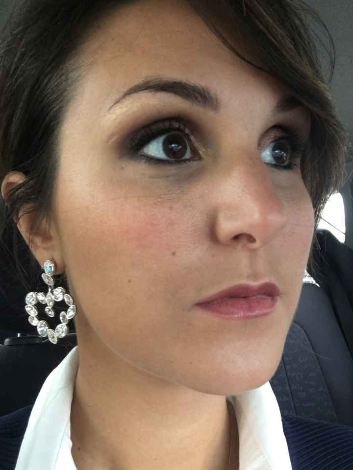 Make-up autodidatta 1 e orecchini - 1