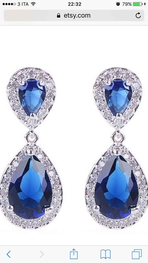 Qualcosa di blu... orecchini? - 1