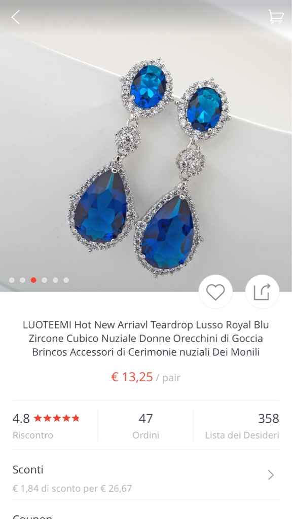 Qualcosa di blu... orecchini? - 3