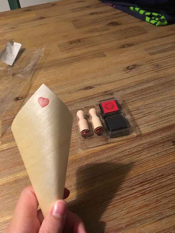 Idee personalizzazione coni porta riso - 1