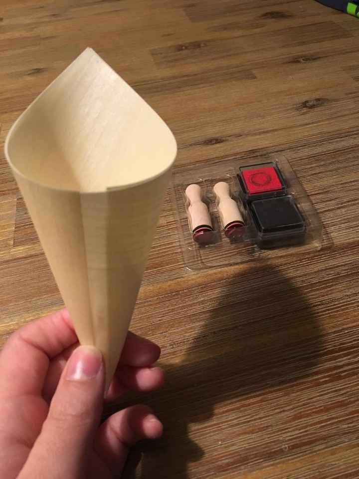 Idee personalizzazione coni porta riso - 2