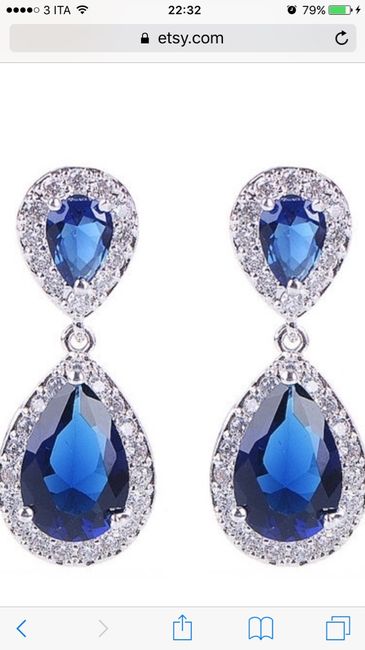 Qualcosa di blu... orecchini? - 1