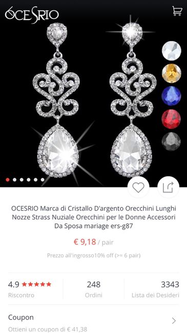 Qualcosa di blu... orecchini? - 2