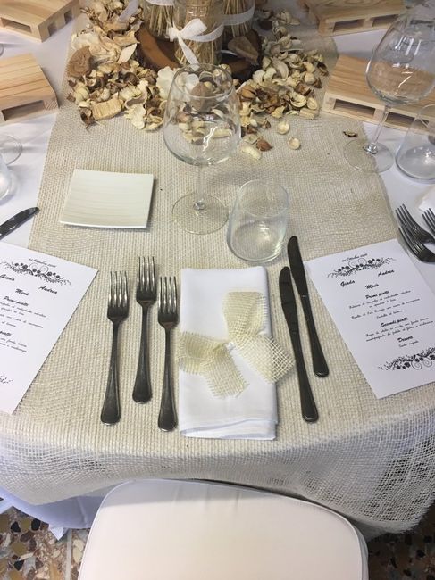 Tovaglia e centrotavola - 1