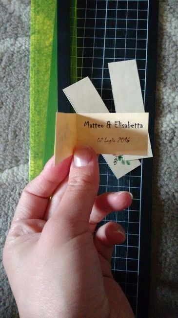 Bigliettini confetti fai da te - 2