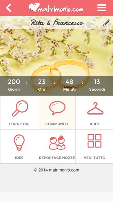 Quanto manca alle vostre nozze??? - 1