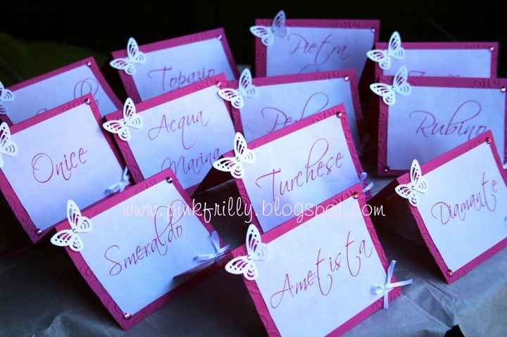 Segnatavolo...un altro fai da me in corso ;) - 1