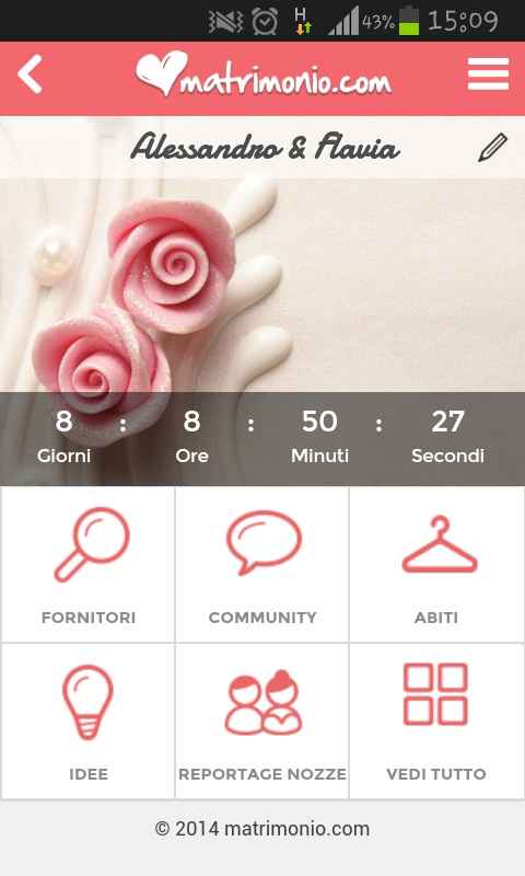 Quanto manca alle vostre nozze??? - 1