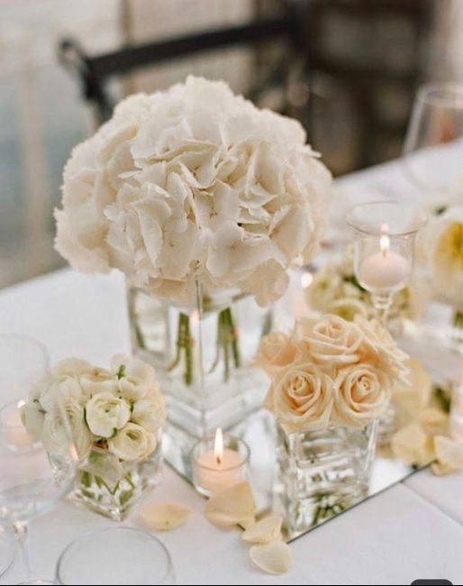 Alla ricerca del centrotavola... fiori e candele 2