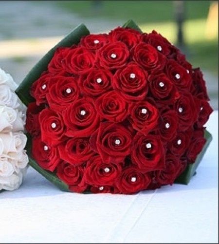 Bouquet rose rosse