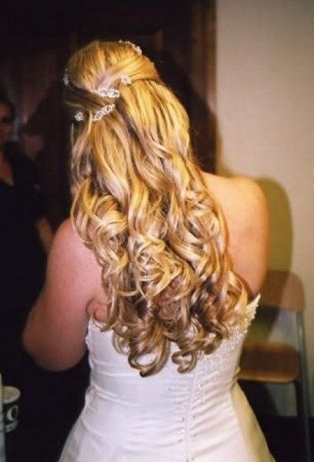 Capelli ricci lunghi