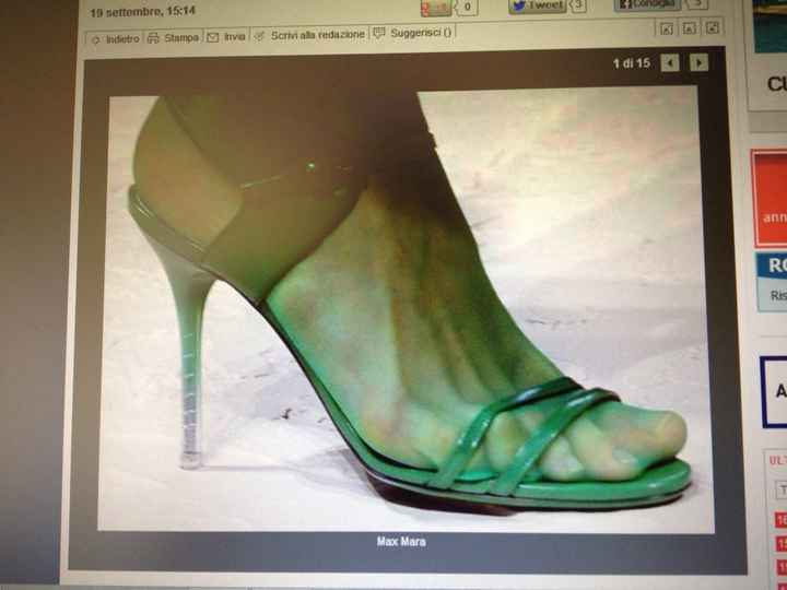 Il colore delle scarpe sotto il vestito!!!! - 1