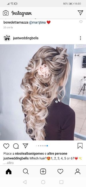 Sposa con capelli sciolti: sì o no? 2