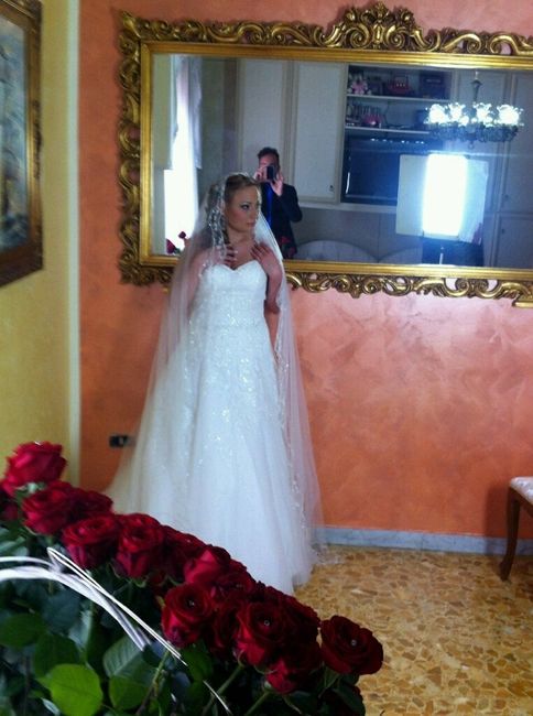 Com'è il vostro abito da sposa? condividiamo la foto? - 1
