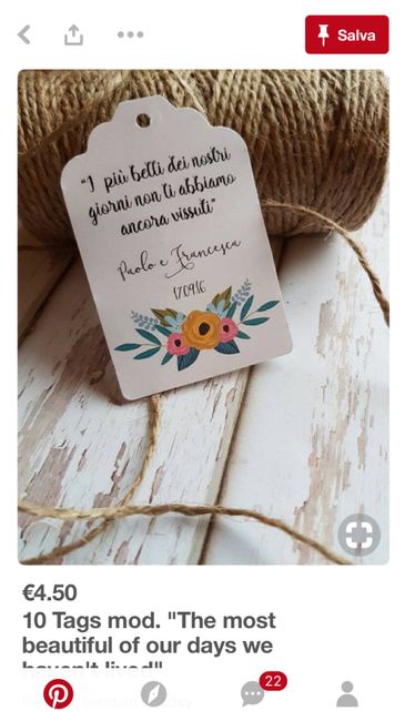 Segnaposto tema chiave..urge consiglio!! 2