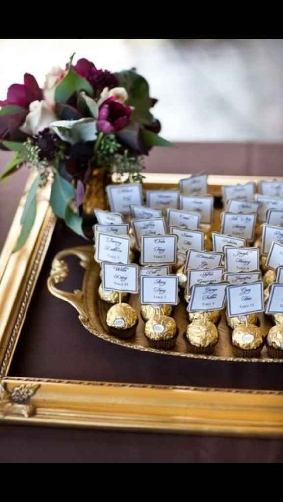 Segnaposti con cioccolatini o confetti fai da te - 4