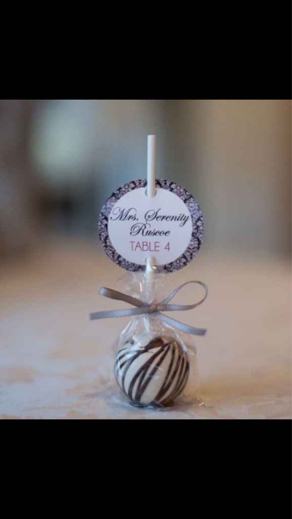 Segnaposti con cioccolatini o confetti fai da te - 5