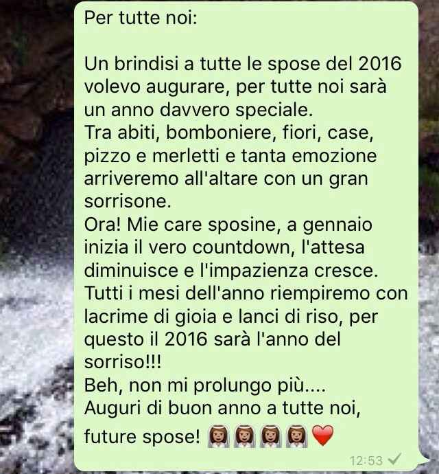 Un brindisi per noi! spose 2016 - 1