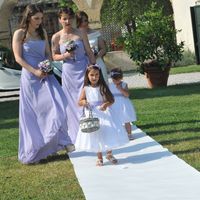 Arrivo in villa