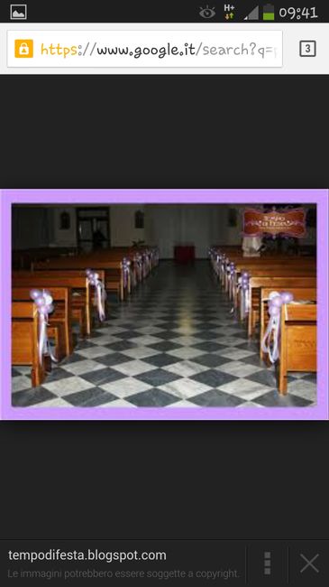 Allestimento "particolare" della chiesa - 1