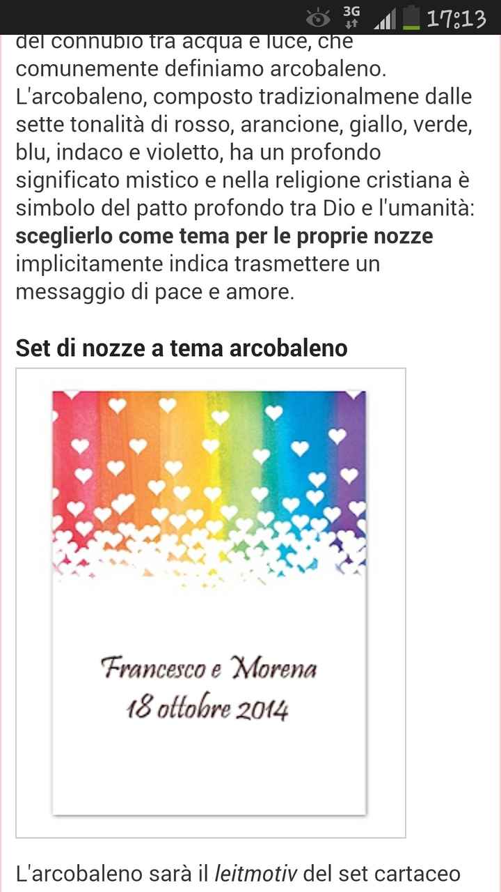Nozze arcobaleno.... aiutooo - 9