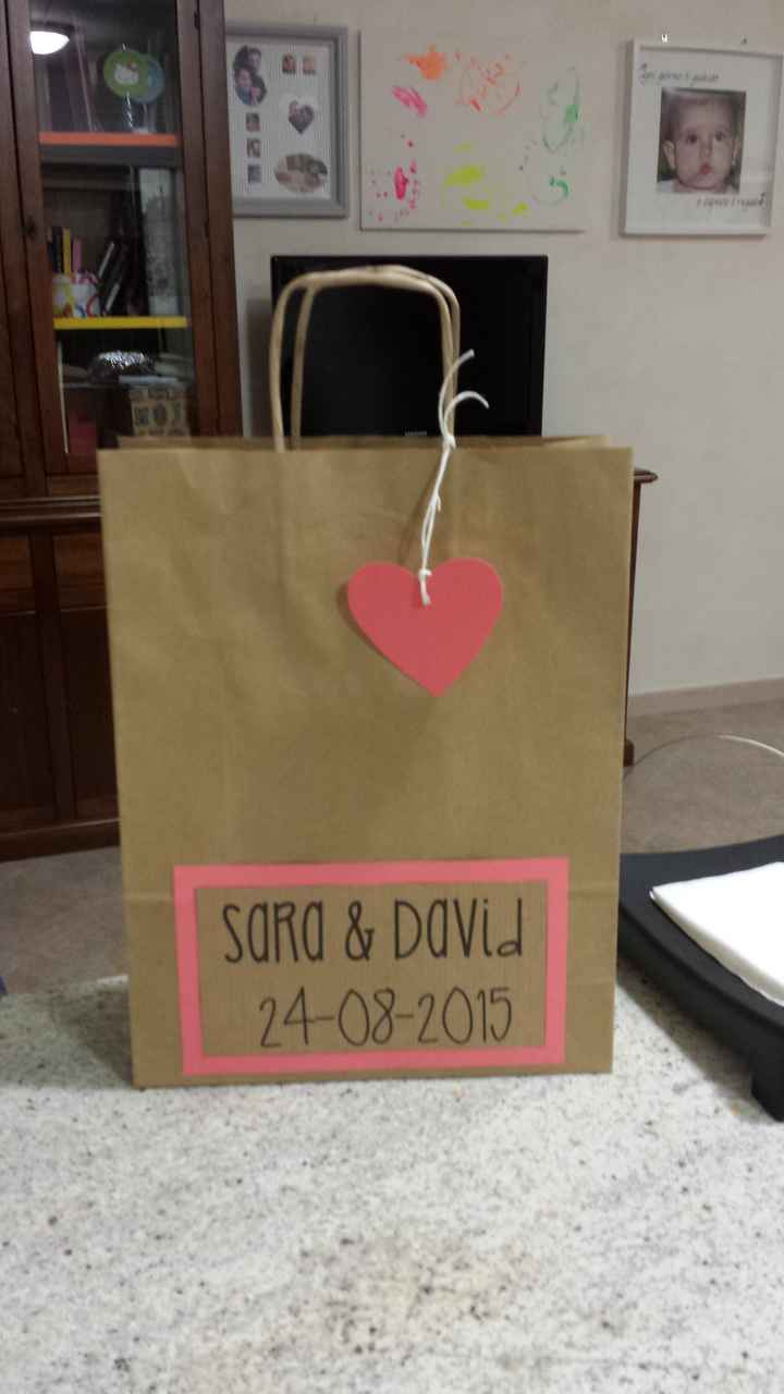 Le mie wedding bag.. - 1