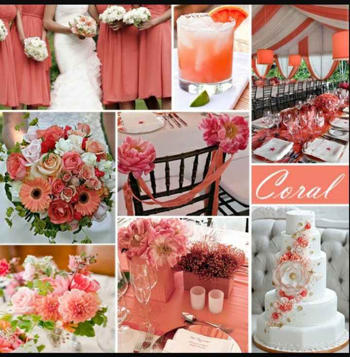 Colori, allestimenti, fiori color corallo - 2