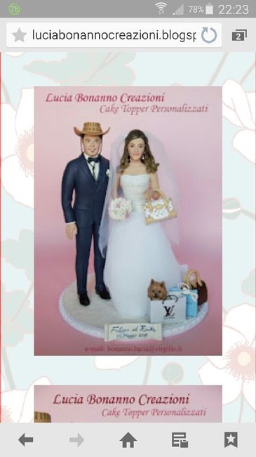Cake topper - 1