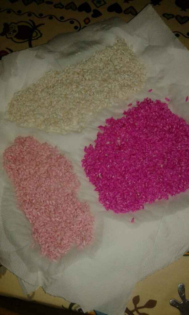 Ecco come si è colorato il riso :) - 1