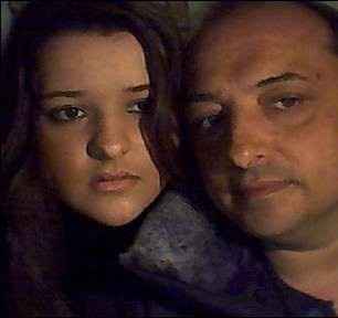 Con il mio papà.