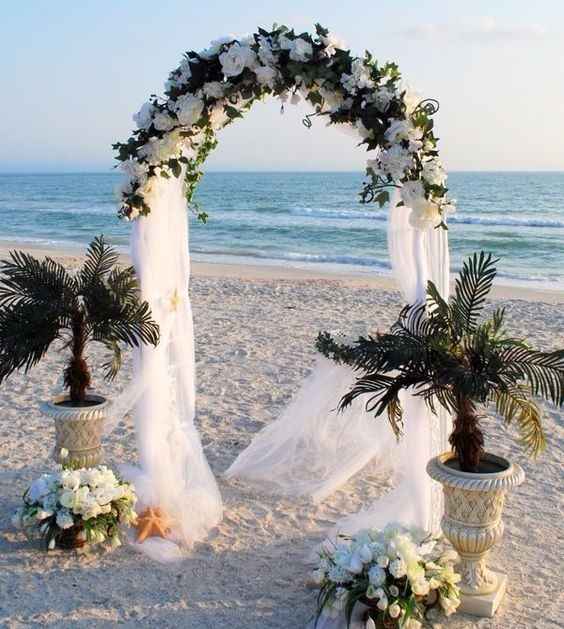 Arco sull'altare.