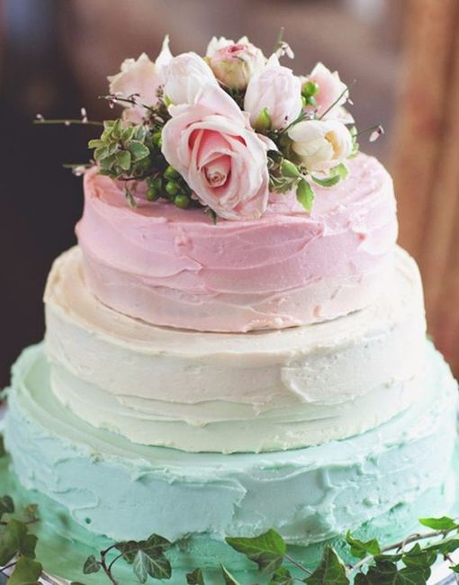 Wedding cake. 