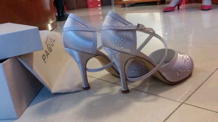 Scarpe sposa....bianche o colorate? mi fate vedere le vostre? - 1