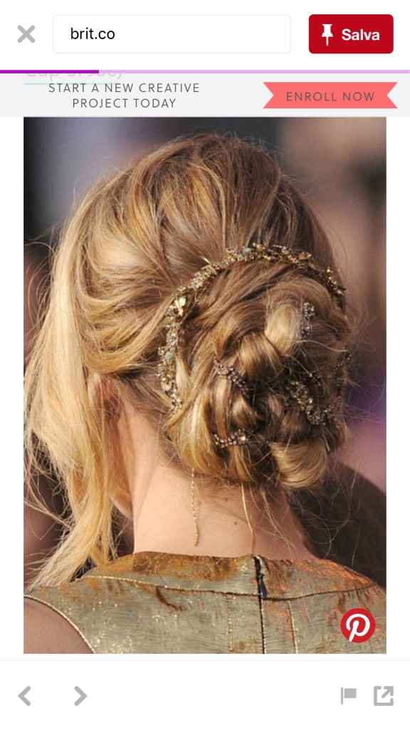 Acconciatura sposa riccia - 1