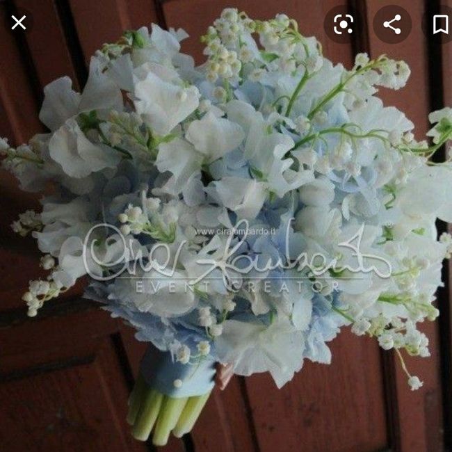 Bouquet colore celeste/azzurro carta da zucchero❤ 28