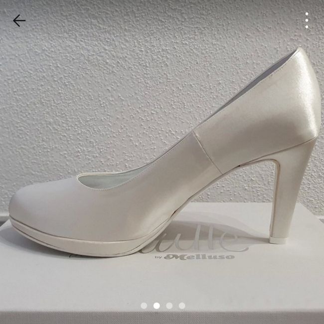 Scarpe da sposa thulle melluso. 4