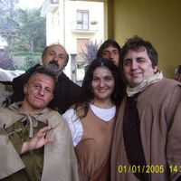 io fabrizio ad una fiera