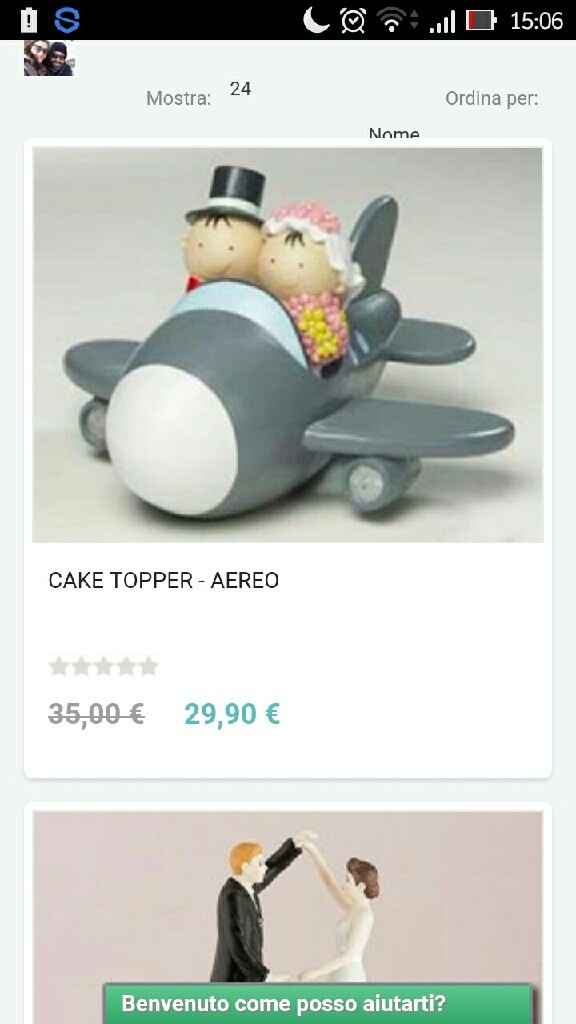 Cake topper......aiuto! - 1