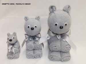 asciugamani a orsetto