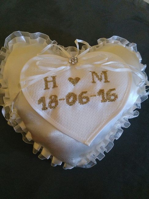 Come sarà il vs cuscino per le fedi? - 1